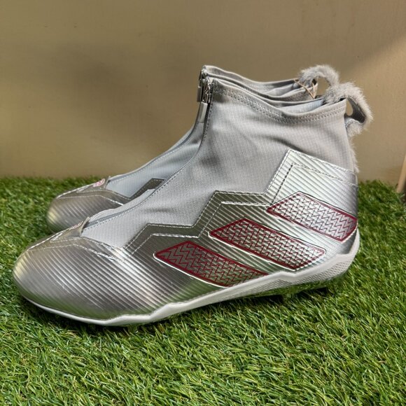 Adidas Nasty Fly NC State Wolfpack Team Issue PE Football Cleats Men Size 14 NEW main image 4